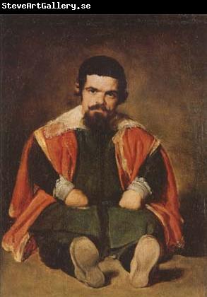 Diego Velazquez A Dwarf Sitting on the Floor (mk08)